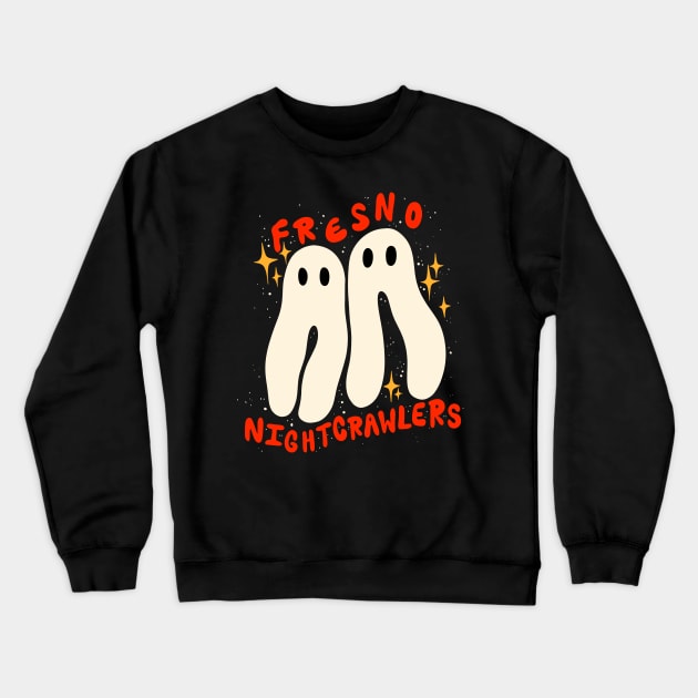 Fresno Nightcrawlers Crewneck Sweatshirt by ghoulshack